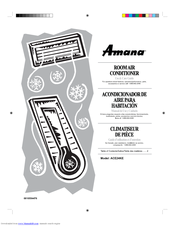 Amana ACE24KE Use And Care Manual