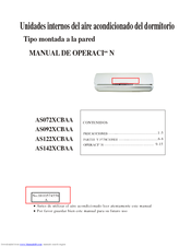 Haier AS092XCBAA Manual De Operación