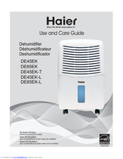 Haier De45ek L Manuals Manualslib