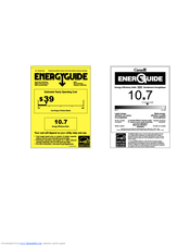 Haier ESA405L Energy Manual