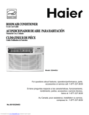 Haier ESA405J Use And Care Manual