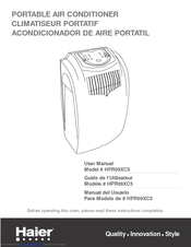 Haier HPR09XC5 - 9,000 BTU Portable Air Conditioner User Manual