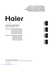 Haier HSM18HRA03/R2(DB) Installation Manual