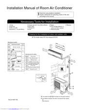 Haier HSU-12HVA104-R2 Installation Manual