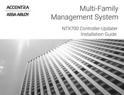 Assa Abloy ACCENTRA NTX700 Installation Manual