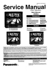 Matsushita Electric Panasonic CT-20R14V Service Manual