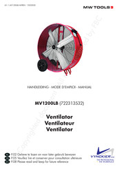 Vynckier 722313532 Manual