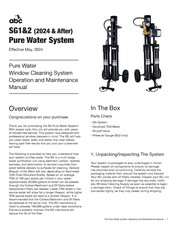 abc SG2 Operation And Maintenance Manual