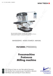 Vynckier MW TECH FU1300S Manual