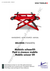 Vynckier 724563074 Manual