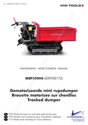 Vynckier MW TOOLS MRP500H6 Manual