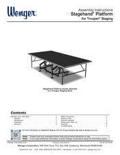 Wenger Stagehand Assembly Instructions Manual