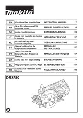 Makita DRS780Z Instruction Manual