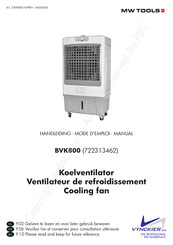 Vynckier MW TOOLS BVK800 Manual
