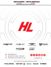 HL HDFFA-RZRTS Manual
