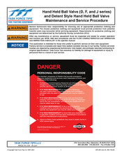 TFT D100D Maintenance Procedure