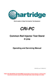 Hartridge CRi-PC Operating And Servicing Manual