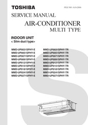 Toshiba MMD-UP0271SPHY-TR Service Manual