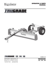 Degelman TRUGRADE 12 Operator's & Parts Manual