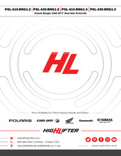 HL PGL-415-RNG1-3 Manual