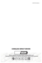 P.I.T. PSD12K-120A/2 Operation Manual