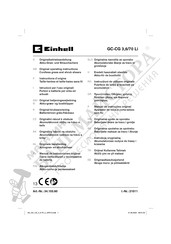 EINHELL 34.103.60 Original Operating Instructions