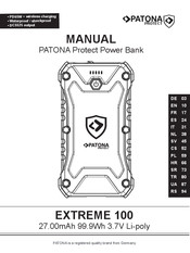 PATONA EXTREME 100 Manual