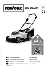 PrimAster PMARM 4037 Translation Of The Original Instructions