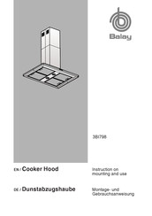 BALAY 3BI798 Instruction On Mounting And Use Manual