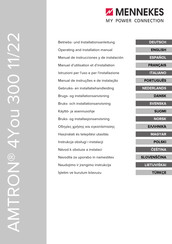 Mennekes AMTRON 4You 300 11 Operating And Installation Manual