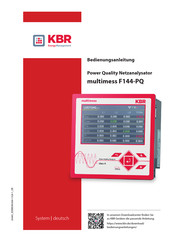 KBR multimess F144-PQ Manual