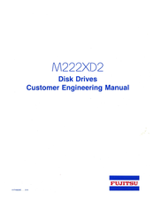 Fujitsu M222XD2 Customer Engineering Manual
