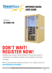 SteamSpa SC-SS0011-0S User Manual