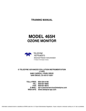 Teledyne 465H Training Manual