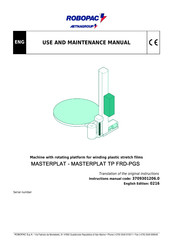 AETNAGROUP ROBOPAC MASTERPLAT Use And Maintenance Manual