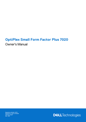 Dell OptiPlex Small Form Factor Plus 7020 Owner's Manual