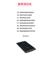 Brock HP 2002 GY Manual