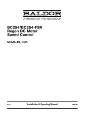 ABB BALDOR BC254-FSR Installation & Operating Manual