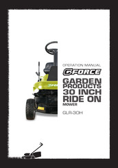 GForce GLR-30H Operation Manual