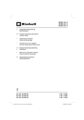 EINHELL 20.303.35 Original Operating Instructions