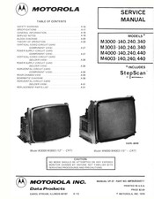 Motorola M3000 Service Manual