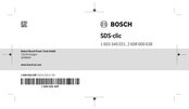 Bosch 0 601 79D 002 Manual