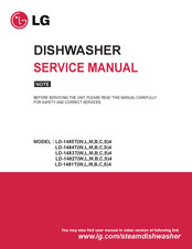 LG LD-1481T 4 Series Service Manual