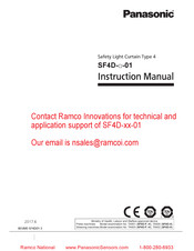 Panasonic SF4D-*-01 Series Instruction Manual
