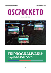 Oscillator OscPocketO Manual