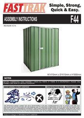 FASTTRAK F44 Assembly Instructions Manual