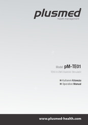 Plusmed pM-TE01 Operation Manual