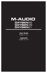 M-Audio OXYGEN61 User Manual