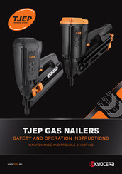 Kyocera TJEP PZ-16/50 GAS 3G Safety And Operation Instructions