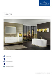 Villeroy & Boch Finion G14Z Series Installation Instruction